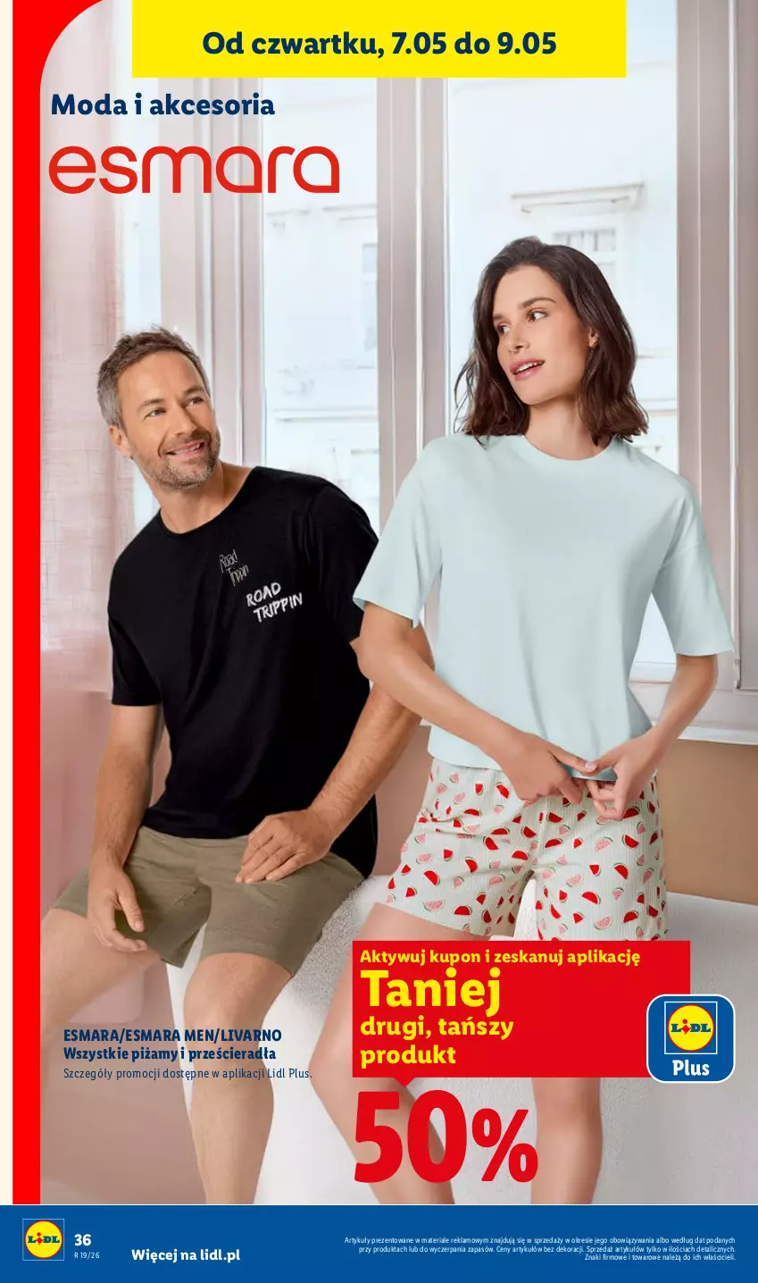 Gazetka promocyjna Lidl - Katalog ważny od 4.05 - ważna 04.05 do 09.05.2026 - strona 36 - produkty: Ivar, Moda