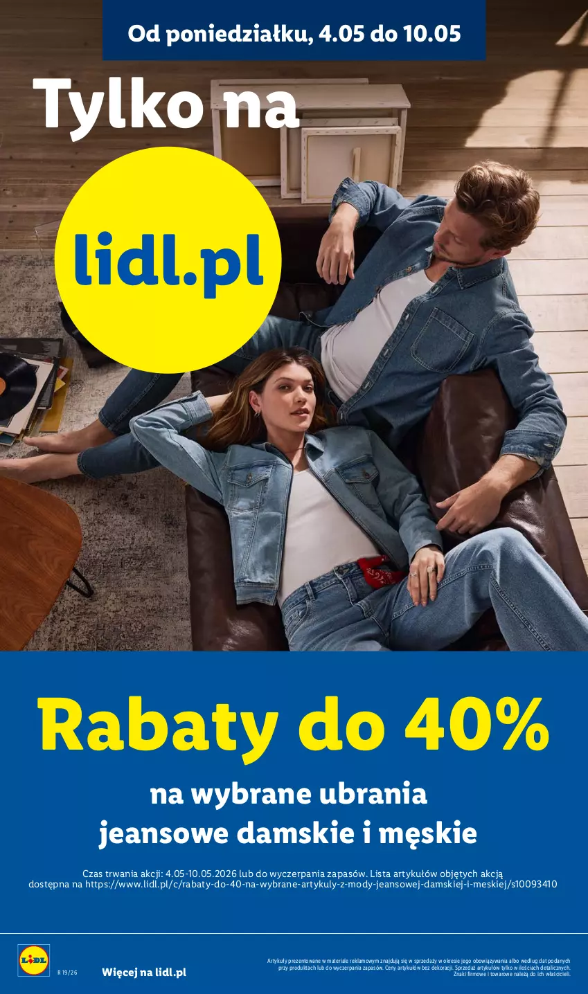 Gazetka promocyjna Lidl - Katalog ważny od 4.05 - ważna 04.05 do 09.05.2026 - strona 42 - produkty: Ubrania