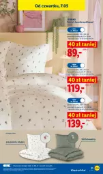 Gazetka promocyjna Lidl - Katalog ważny od 4.05 - Gazetka - ważna od 09.05 do 09.05.2026 - strona 31 - produkty: Ivar, Pościel, Poszewka