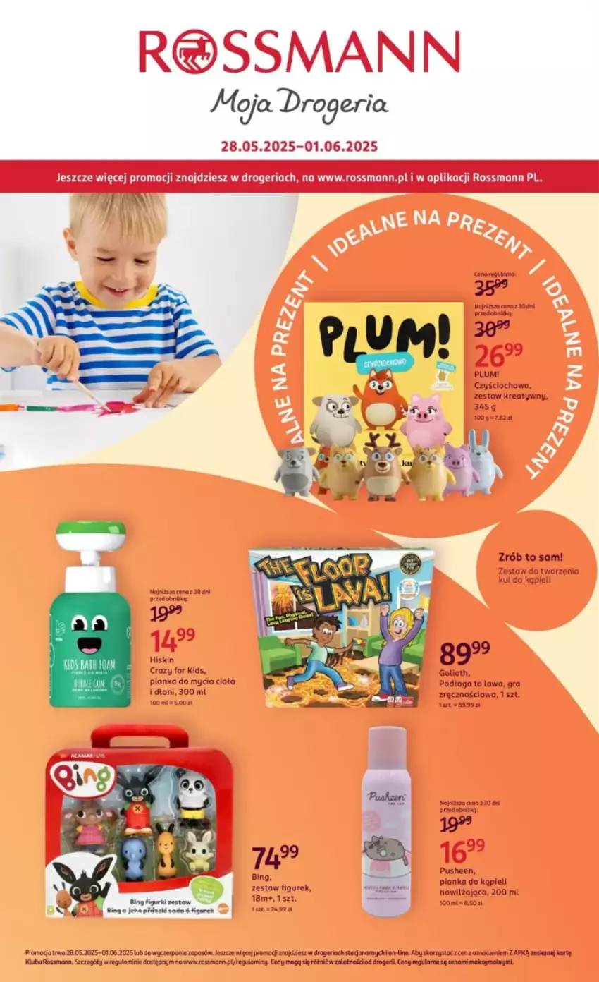Gazetka promocyjna Rossmann - ważna 28.05 do 01.06.2025 - strona 1 - produkty: Fa, Gra