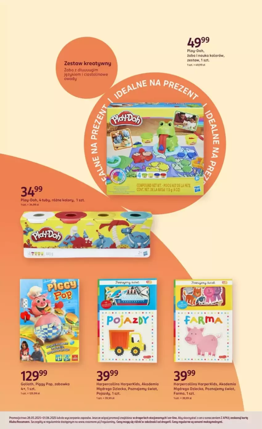 Gazetka promocyjna Rossmann - ważna 28.05 do 01.06.2025 - strona 4 - produkty: Fa, Play-Doh, Pojazd