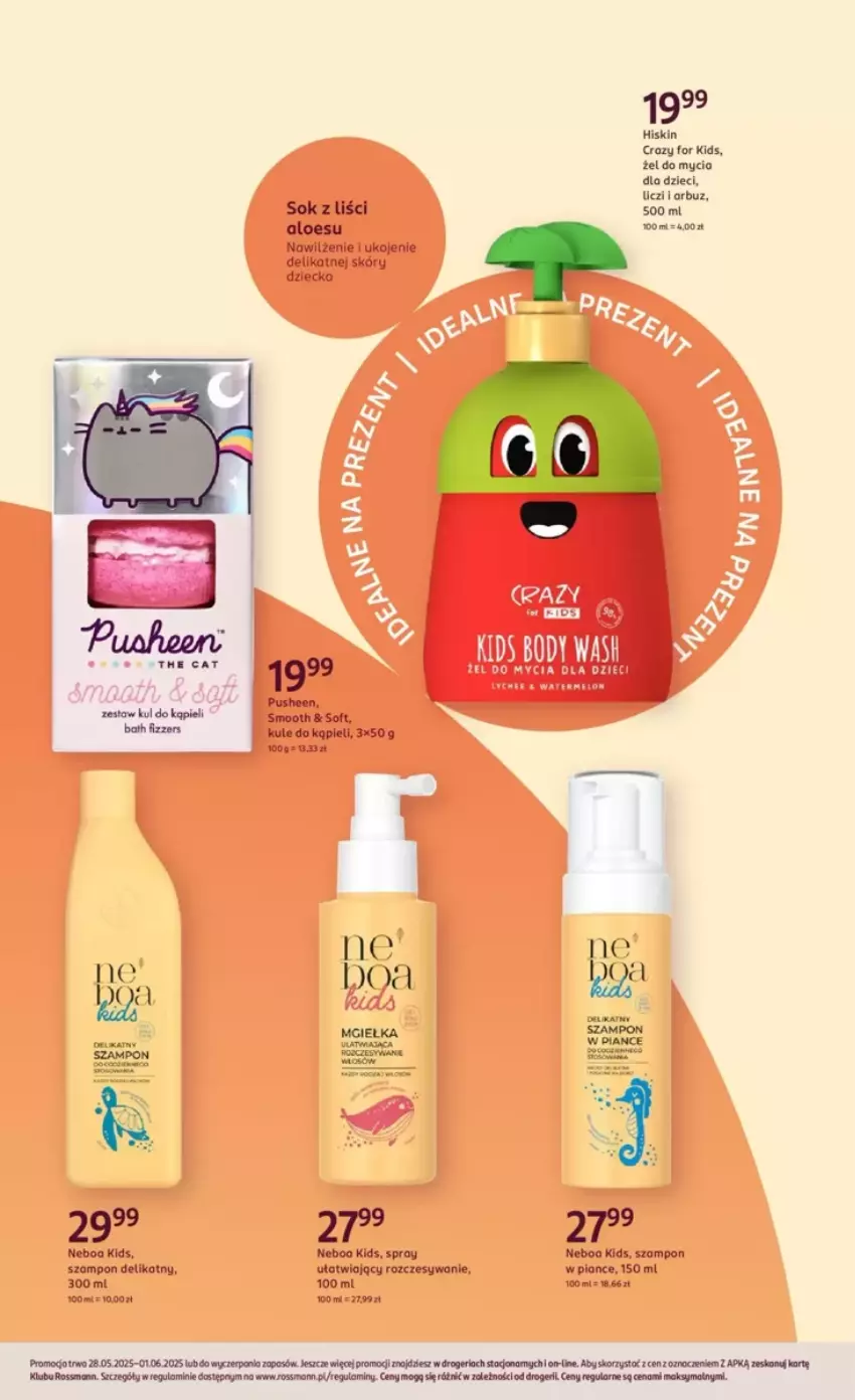 Gazetka promocyjna Rossmann - ważna 28.05 do 01.06.2025 - strona 8 - produkty: Arbuz, Delma, Dzieci, Liczi, Sok, Szampon