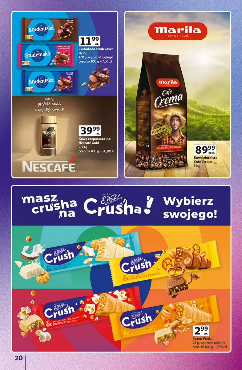 Gazetka promocyjna Auchan - Znane Marki Hipermarket - ważna 23.04 do 30.04.2026 - strona 20 - produkty: Kawa, Kawa rozpuszczalna