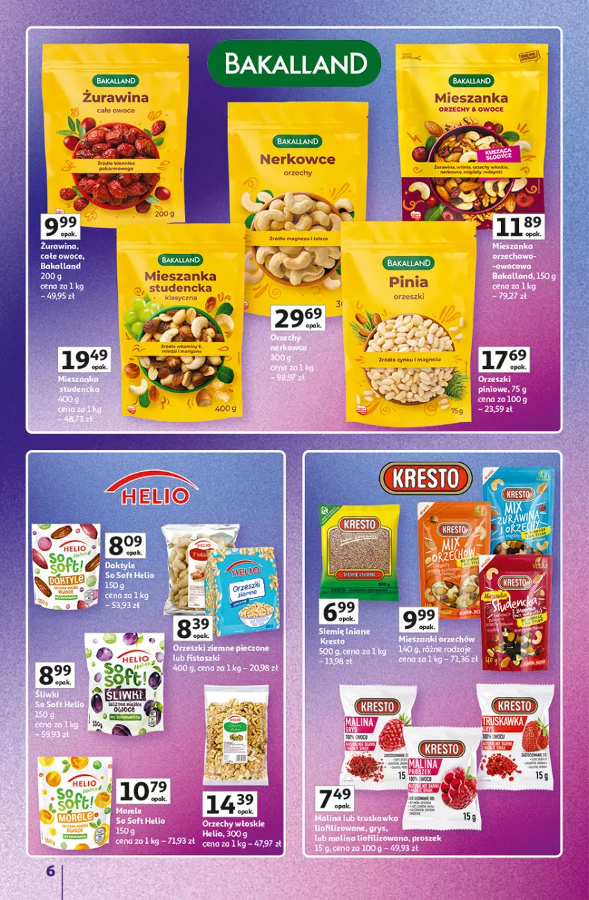 Gazetka promocyjna Auchan - Znane Marki Hipermarket - ważna 23.04 do 30.04.2026 - strona 6 - produkty: Helio