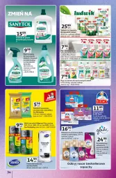 Gazetka promocyjna Auchan - Znane Marki Hipermarket - Gazetka - ważna od 30.04 do 30.04.2026 - strona 34 - produkty: Ludwik, Do mycia naczyń, Spray do czyszczenia, Balsam do mycia naczyń, Dezodorant, Tablet, Odświeżacz powietrza, Płyn do mycia, Zmywarki