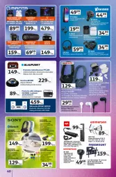 Gazetka promocyjna Auchan - Znane Marki Hipermarket - Gazetka - ważna od 30.04 do 30.04.2026 - strona 40 - produkty: Philips, Słuchawki, Głośnik, Mikrowieża, Mikrofon, Radioodtwarzacz, Tran, Warka, Silan, Transmiter, Poziomica, Akumulator