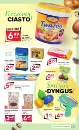 Gazetka promocyjna Odido - Okazje na WIELKANOC - Gazetka - ważna od 08.04 do 08.04.2021 - strona 5 - produkty: Piec, Lubella, Ciasto francuskie, Ser, Twaróg, Migdały, Bell, Palma, Margaryna, Mąka, Rodzynki, Pistolet, Bella