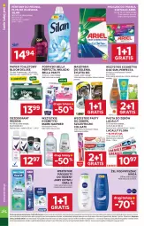 Gazetka promocyjna Stokrotka - Supermarket - Gazetka - ważna od 01.06 do 01.06.2026 - strona 36 - produkty: Fructis, Warzywa, Gra, DAX, BIC, Papier, Rexona, Bell, Dezodorant, Proszek do prania, Perfum, Pasta do zębów, Perfecta, Papier toaletowy, Szynka, Lacalut, Optima, Silan, Płyn do płukania, Podpaski, Garnier, Maszynka, Owoce, Bella, Maszynka do golenia, Flora, Colgate, Wkładki, Ariel, Mięso, Nivea, LG