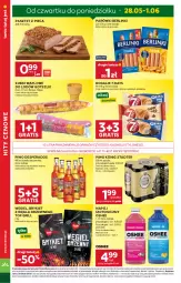 Gazetka promocyjna Stokrotka - Supermarket - Gazetka - ważna od 01.06 do 01.06.2026 - strona 6 - produkty: Piwa, Piwo, Piec, Warzywa, Top, Gra, Parówki, Pasztet, Desperados, Optima, 7 Days, Rogal, Napój izotoniczny, Oshee, Owoce, König, Grill, Napój, Berlinki, Mięso