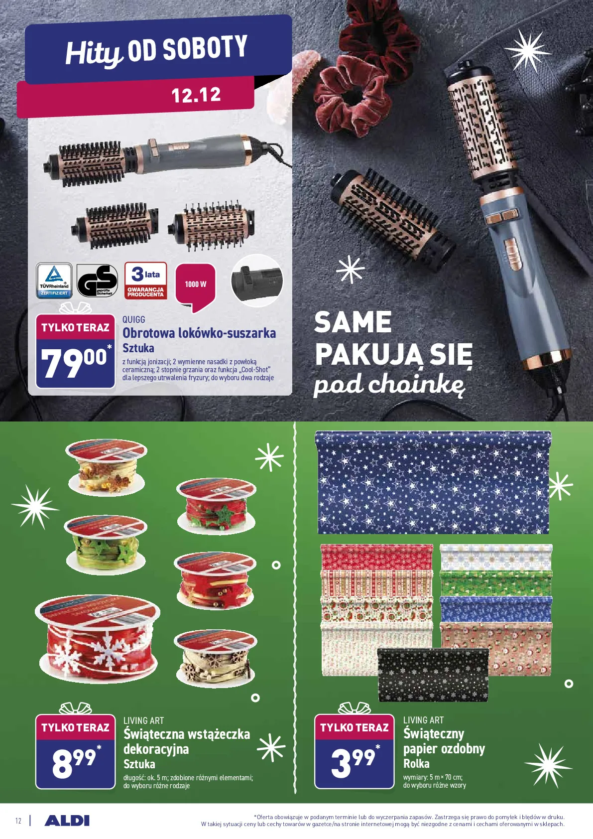 Gazetka promocyjna Aldi - Bez jedzenia - ważna 16.12 do 23.12.2020 - strona 12