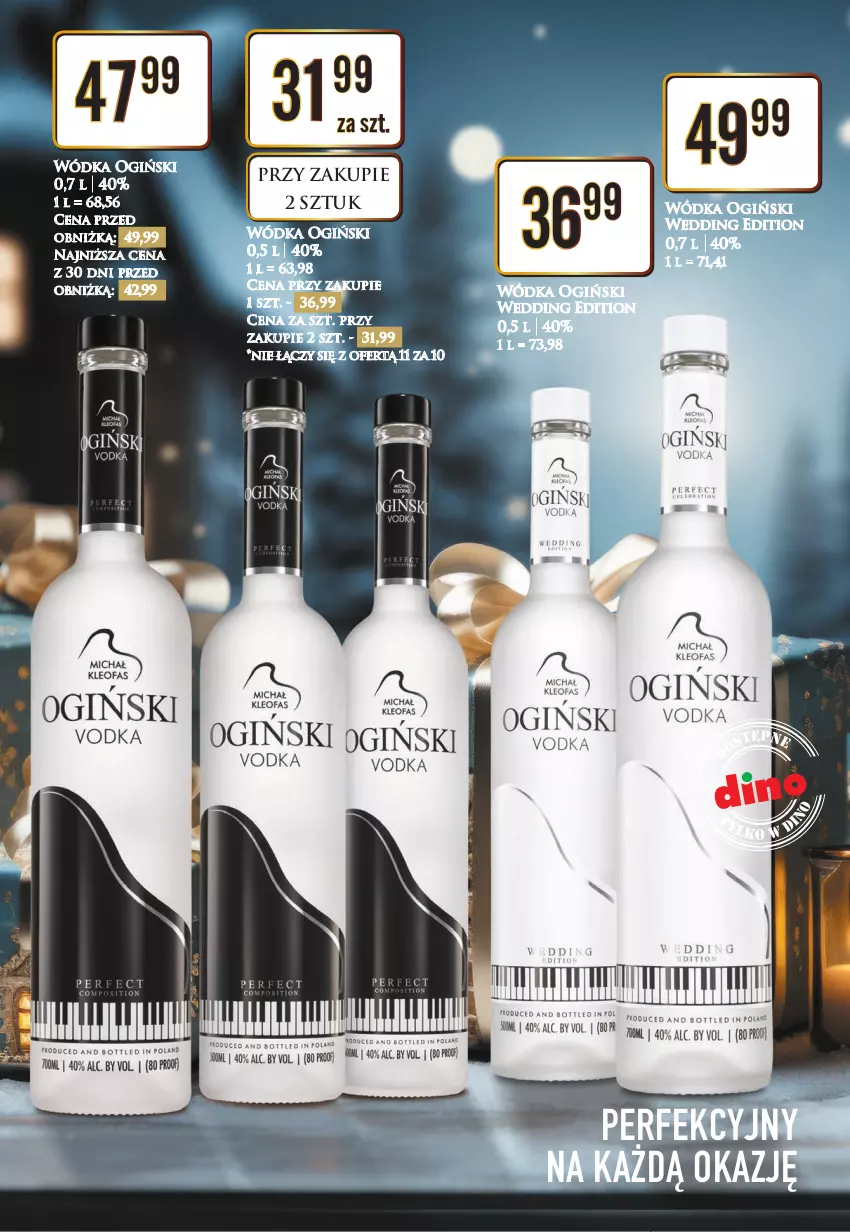 Gazetka promocyjna Dino - Katalog alkoholowy 22-28.01 - ważna 22.01 do 28.01.2024 - strona 2 - produkty: Ogiński, Wódka