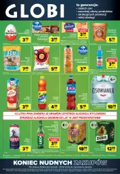 Gazetka promocyjna Carrefour - Gazetka Globi - Gazetka - ważna od 16.01 do 16.01.2023 - strona 2 - produkty: Piwa, Piwo, Ciastka, Krakus, Mus, Gra, Ba!, Chipsy, Mirinda, Kosz, Desperados, Lion, Owsianka, Oshee, Woda mineralna, Ciastka owsiane, Woda, Waga, Harnaś, Napój, Cisowianka, Krakuski, Lech Premium, Hortex, LG