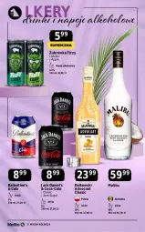 Gazetka promocyjna Netto - Alkohole - Mocne - Gazetka - ważna od 04.07 do 04.07.2026 - strona 2 - produkty: Advocaat, Coca-Cola, Napoje, Malibu, Ballantine's, Napój, Likier