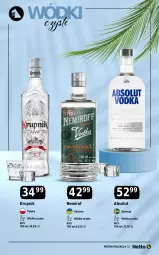 Gazetka promocyjna Netto - Alkohole - Mocne - Gazetka - ważna od 04.07 do 04.07.2026 - strona 5 - produkty: Absolut, Wódka, Krupnik