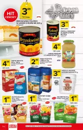 Gazetka promocyjna Topaz - Gazetka - Gazetka - ważna od 26.05 do 26.05.2021 - strona 14 - produkty: Orzechy włoskie, Jabłka prażone, Lubella, Bell, Mąka, Galaretka, Syrop, Brzoskwinie, Kubek, Bella, Delecta, Gala, Budyń, Jabłka