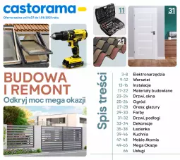 Gazetka promocyjna Castorama - Gazetka Castorama - Gazetka - ważna od 01.08 do 01.08.2021 - strona 1 - produkty: Materiały budowlane, Kuchnia, Drzwi, Gres, Lazur, Ogród, Merci, Meble, Fa
