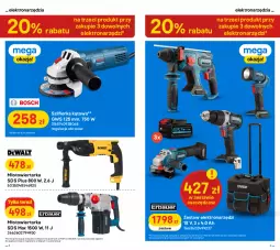 Gazetka promocyjna Castorama - Gazetka Castorama - Gazetka - ważna od 01.08 do 01.08.2021 - strona 3 - produkty: Rama, Wiertarka, Szlifierka kątowa, Tera, Tarka, Młot, Młotowiertarka, Szlifierka, Astor