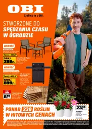 Gazetka promocyjna Obi - Gazetka OBI - Gazetka - ważna od 21.04 do 21.04.2026 - strona 1 - produkty: Top, Telefon, Termometr, Stolik, Dres, Lack, Fotel, Grill, Grill gazowy
