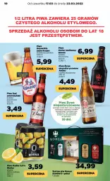 Gazetka promocyjna Netto - Gazetka spożywcza 17.03-23.03 - Gazetka - ważna od 23.03 do 23.03.2022 - strona 10 - produkty: Piwa, Piwo, Kujawski, Por, Gin, Gra, Warka, Radler