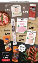 Gazetka promocyjna Netto - Gazetka spożywcza 17.03-23.03 - Gazetka - ważna od 23.03 do 23.03.2022 - strona 4 - produkty: Kurczak, Polędwica, Ser, Salami, Bell, Stół, Szynka konserwowa, Szynka, Tarczyński, Kabanos
