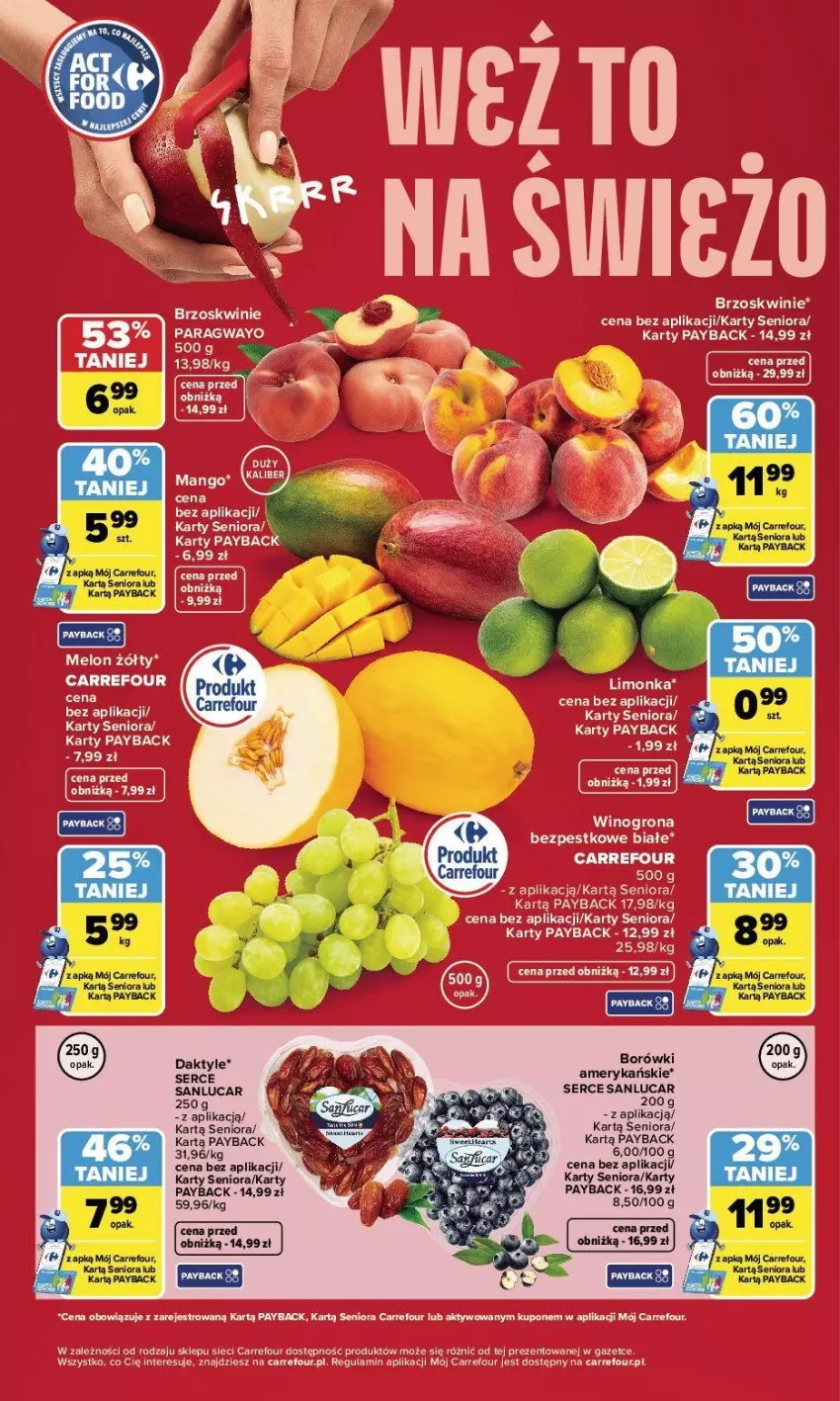 Gazetka promocyjna Carrefour - Gazetka Weź to na świeżo - ważna 25.05 do 30.05.2026 - strona 5 - produkty: Daktyle, Ser
