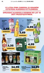 Gazetka promocyjna Netto - Gazetka spożywcza 23.06-29.06 - Gazetka - ważna od 29.06 do 29.06.2022 - strona 10 - produkty: Piwa, Piwo, Koc, Gra, Pilsner Urquell, Perła, Radler, Szklanka, Okocim, Mango