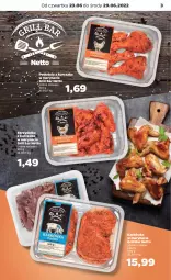Gazetka promocyjna Netto - Gazetka spożywcza 23.06-29.06 - Gazetka - ważna od 29.06 do 29.06.2022 - strona 3 - produkty: Kurczak, Skrzydełka z kurczaka, Grill