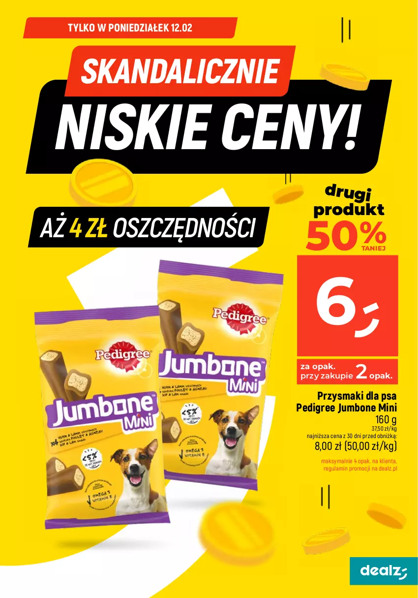 Gazetka promocyjna Dealz - Oszczędzaj każdego dnia! - ważna 12.02 do 14.02.2024 - strona 3 - produkty: Ludwik, Pedigree, Przysmaki