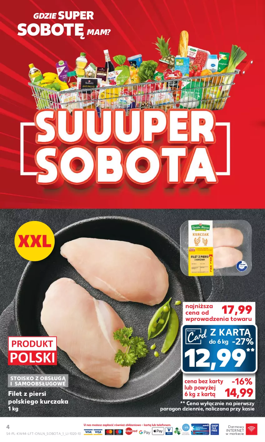 Gazetka promocyjna Kaufland - Gazetka tygodnia - ważna 02.11 do 07.11.2023 - strona 4 - produkty: Kurczak