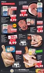 Gazetka promocyjna Kaufland - Gazetka tygodnia - Gazetka - ważna od 07.11 do 07.11.2023 - strona 42 - produkty: Kurczak, Mięso mielone, Mięso mielone z łopatki wieprzowej, Polędwiczka wieprzowa, Schab wieprzowy, Burger, Waga, Olej, Mięso