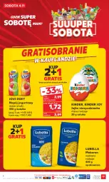 Gazetka promocyjna Kaufland - Gazetka tygodnia - Gazetka - ważna od 07.11 do 07.11.2023 - strona 6 - produkty: Lubella, Makaron, Gra, Bell, Jogurt, Napój jogurtowy, Bella, Napój, Kinder