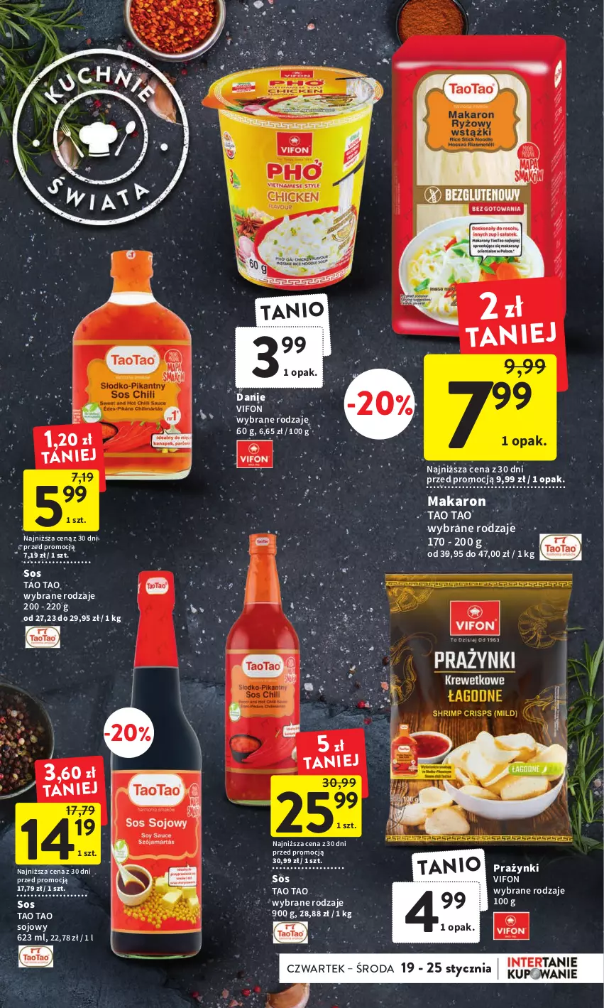 Gazetka promocyjna Intermarche - Gazetka Intermarche - ważna 19.01 do 25.01.2023 - strona 31 - produkty: Makaron, Sos