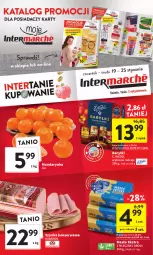 Gazetka promocyjna Intermarche - Gazetka Intermarche - Gazetka - ważna od 25.01 do 25.01.2023 - strona 1 - produkty: Ser, Szynka konserwowa, Szynka, E. Wedel, Kabanos, Masło, Baryłki