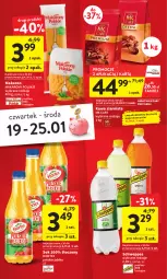 Gazetka promocyjna Intermarche - Gazetka Intermarche - Gazetka - ważna od 25.01 do 25.01.2023 - strona 7 - produkty: Makaron, Sok, Kawa ziarnista, Kawa, Schweppes, Hortex
