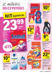 Gazetka promocyjna Intermarche - Gazetka promocyjna - Gazetka - ważna od 10.01 do 10.01.2022 - strona 26 - produkty: Płyn do prania, Tablet, Proszek do prania, Odplamiacz, Vizir, Woolite, Płyn do płukania, Somat, Vanish, Zmywarki, Kapsułki do prania, Tabletki do zmywarki, Lenor