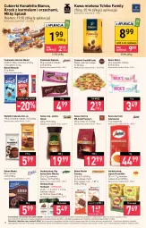 Gazetka promocyjna Stokrotka - Supermarket - Gazetka - ważna od 20.09 do 20.09.2023 - strona 18 - produkty: Goplana, Tchibo, Warzywa, Cukier, Kawa ziarnista, Kawa mielona, Kawa, Wawel, Velvet, LANA, Czekolada mleczna, Lipton, Torba, Czekolada, Jacobs Velvet, Tchibo Family, Baton, Owoce, Cukierki, Jacobs, Herbata, Kakao, Segafredo, Mięso, Kinder, Herbapol, Fa
