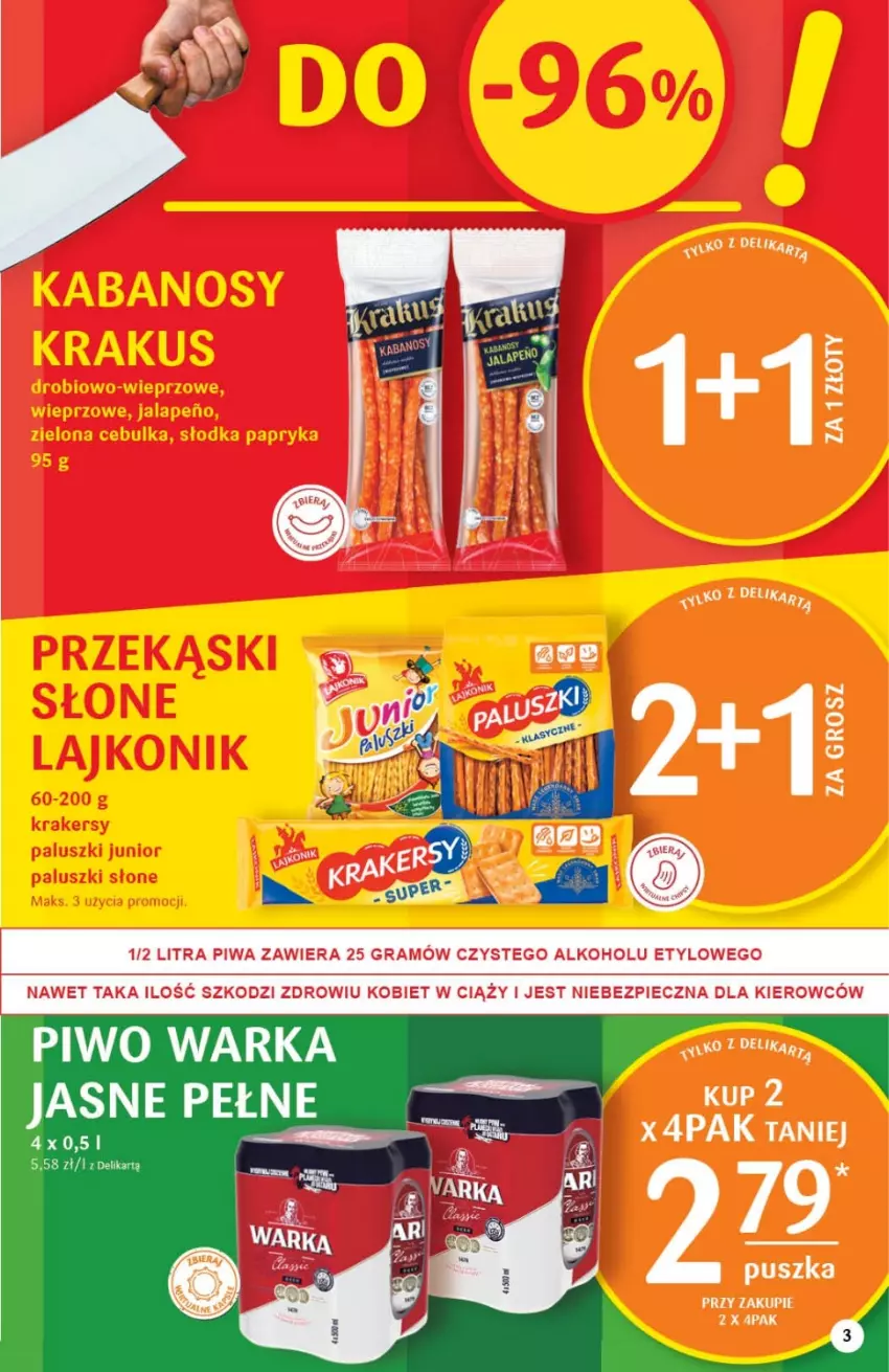 Gazetka promocyjna Delikatesy Centrum - Gazetka DC29 - ważna 28.07 do 03.08.2022 - strona 3 - produkty: Gra, Piec, Piwa