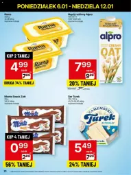 Gazetka promocyjna Delikatesy Centrum - Gazetka - ważna od 12.01 do 12.01.2025 - strona 13 - produkty: Ser, Zott, Napój roślinny, Alpro, Napój, Monte, Fa