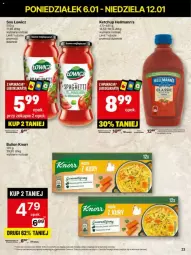 Gazetka promocyjna Delikatesy Centrum - Gazetka - ważna od 12.01 do 12.01.2025 - strona 16 - produkty: Ketchup, Sos, Ser, Rum, Bulion, Lion, Knorr, Fa