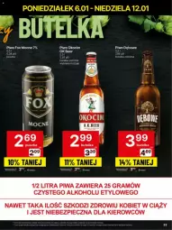 Gazetka promocyjna Delikatesy Centrum - Gazetka - ważna od 12.01 do 12.01.2025 - strona 27 - produkty: Piwa, Piwo, Piec, Koc, Gra, Okocim, Fa