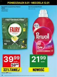 Gazetka promocyjna Delikatesy Centrum - Gazetka - ważna od 12.01 do 12.01.2025 - strona 30 - produkty: Lack, Perwoll, Fairy, Zmywarki, Woal, Fa