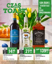 Gazetka promocyjna Biedronka - Czas na Toast - Gazetka - ważna od 20.04 do 20.04.2022 - strona 1 - produkty: Sok, Rama, Whiskey, Kret, Wódka, Jack Daniel's