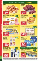 Gazetka promocyjna Stokrotka - Market - Gazetka - ważna od 28.10 do 28.10.2026 - strona 6 - produkty: Kurczak, Cebula, Ciasto francuskie, Warzywa, Gra, Papier, Jaja, Jogurt, Dezodorant, Papier toaletowy, Velvet, Optima, Winogrona, Farm Milk, Tłuszcz roślinny, Owoce, Wino, Masło, Jogurt pitny, Mięso, Nivea, Control, Fa