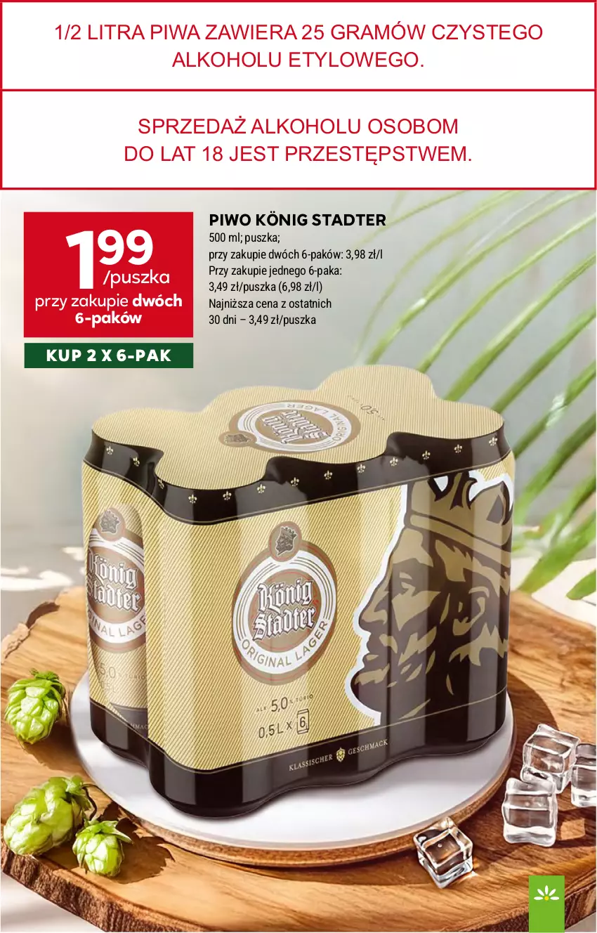 Gazetka promocyjna Stokrotka - Market - ważna 13.08 do 20.08.2025 - strona 25 - produkty: Gra, König, Piwa, Piwo