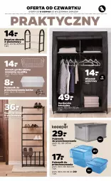 Gazetka promocyjna Netto - Gazetka non food - Gazetka - ważna od 21.08 do 21.08.2021 - strona 6 - produkty: Wieszak, Kosz, Pojemnik, Regał, Obuwie, Pojemnik do przechowywania