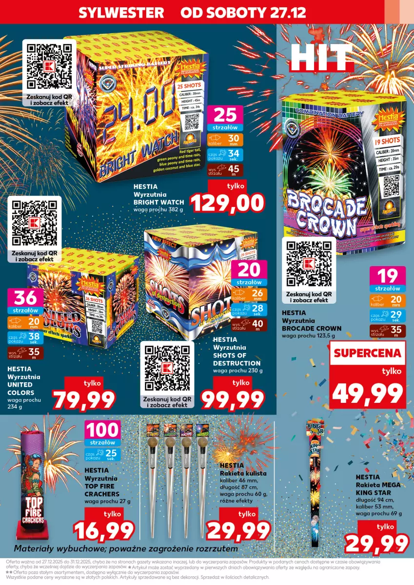 Gazetka promocyjna Kaufland - Kaufland - ważna 27.12.2025 do 31.12.2026 - strona 7 - produkty: Wyrzutnia