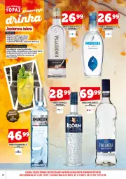 Gazetka promocyjna Topaz - Gazetka - Gazetka - ważna od 16.10 do 16.10.2025 - strona 4 - produkty: Sok, Amundsen, Plasterki, Sok jabłkowy, Wódka, Sprite, Napój, Mięta