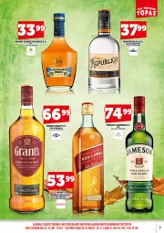 Gazetka promocyjna Topaz - Gazetka - Gazetka - ważna od 16.10 do 16.10.2025 - strona 9 - produkty: Ser, Rum, Gra, Whiskey, Jameson, Whisky, Brandy, Grant's, Fa