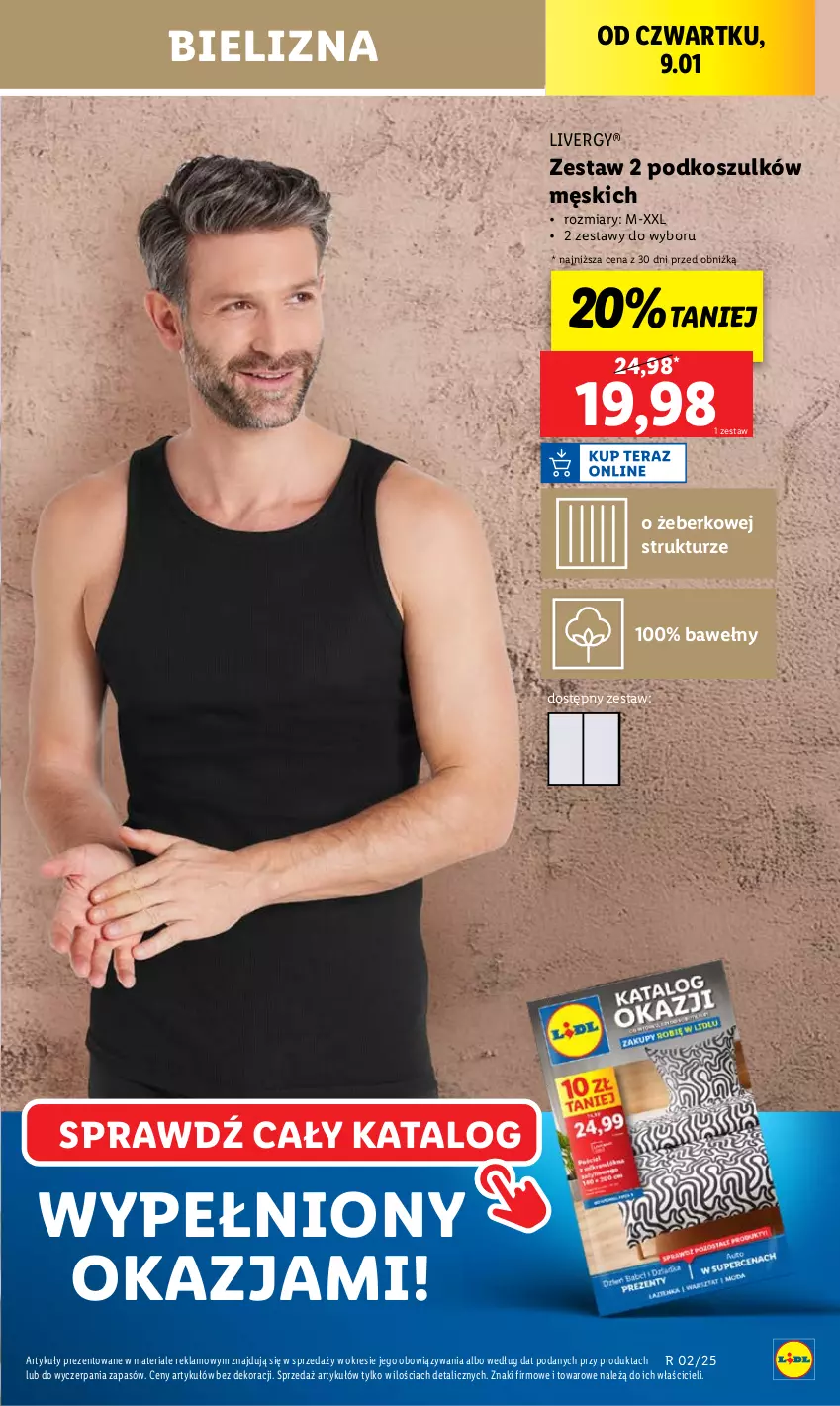 Gazetka promocyjna Lidl - GAZETKA - ważna 09.01 do 11.01.2025 - strona 21 - produkty: Bielizna, Kosz