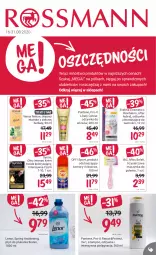 Gazetka promocyjna Rossmann - 16 sierpnia - Gazetka - ważna od 31.08 do 31.08.2021 - strona 1 - produkty: Por, BIC, Pantene, Eveline, Tera, Venus, Szynka, Płyn do płukania, Sport, Półka, Szampon, Syoss, Maszynka, Odżywka, Maszynka do golenia, Oleo, Olej, Lenor